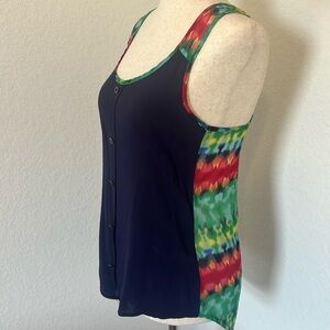 Tie dye/2 toned shirt